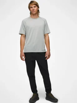 Sale ALPINE01 prAna Natural Flow S/S Crew Tee - Lunar