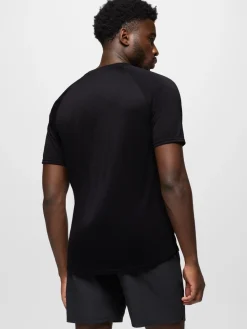 Best ALPINE01 prAna Natural Flow S/S Crew Tee - Black