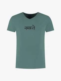 Clearance URBANG01 Renegade Guru Namaste Tee - Forest