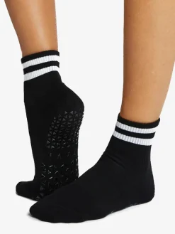 New YOGAMA02 Tavi Noir Aria Grip Socks - Ebony