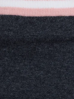 Clearance YOGAMA02 Tavi Noir Cora Grip Socks - Petal Melange Stripe