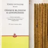 Best TEMPLE01 Temple of Incense - Orange Blossom & Lemongrass Incense Sticks
