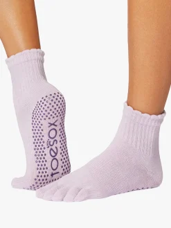 Outlet YOGAMA02 ToeSox Full Toe Melody Grip Socks - Scallop Soft Lavender