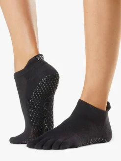 Hot YOGAMA02 ToeSox Tec Full Toe Low Rise Grip Socks - Evolve