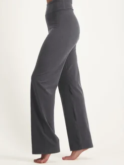 Clearance URBANG01 Urban Goddess Agni Wide-Leg Yoga Pants - Charcoal