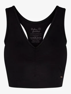 New URBANG01 Urban Goddess Anjea Yoga Bra - Onyx Black