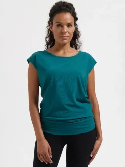 Hot URBANG01 Urban Goddess Asana Yoga Tee - Seamoss