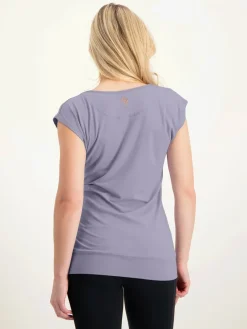 Discount URBANG01 Urban Goddess Asana Yoga Tee - Lilac