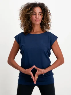 Online URBANG01 Urban Goddess Asana Yoga Tee - Midnight