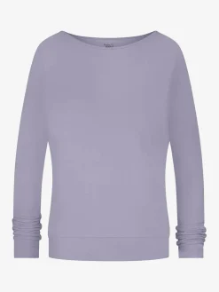 Clearance URBANG01 Urban Goddess Budhi Long Sleeve Yoga Top - Lilac