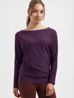 Online URBANG01 Urban Goddess Budhi Long Sleeve Yoga Top - Bloom
