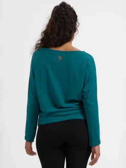 Clearance URBANG01 Urban Goddess Budhi Long Sleeve Yoga Top - Seamoss