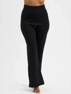 Clearance URBANG01 Urban Goddess Cayha Flared Yoga Pants - Onyx Black