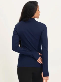 Discount URBANG01 Urban Goddess Ishtar Long Sleeve Yoga Top - Midnight