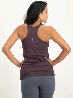 Hot URBANG01 Urban Goddess Kami Yoga Tank - Berry