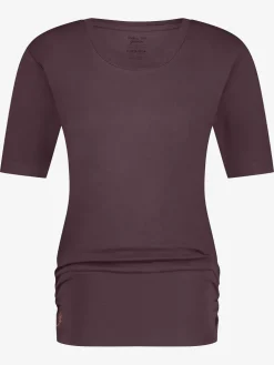 Discount URBANG01 Urban Goddess Kami Yoga Tee - Berry