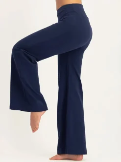 Sale URBANG01 Urban Goddess Maeve Wide Leg Yoga Pants - Midnight