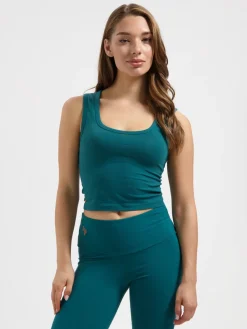 Online URBANG01 Urban Goddess Seris Crop Yoga Tank - Seamoss