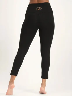 Sale URBANG01 Urban Goddess Surya 7/8 Yoga Leggings - Onyx Black