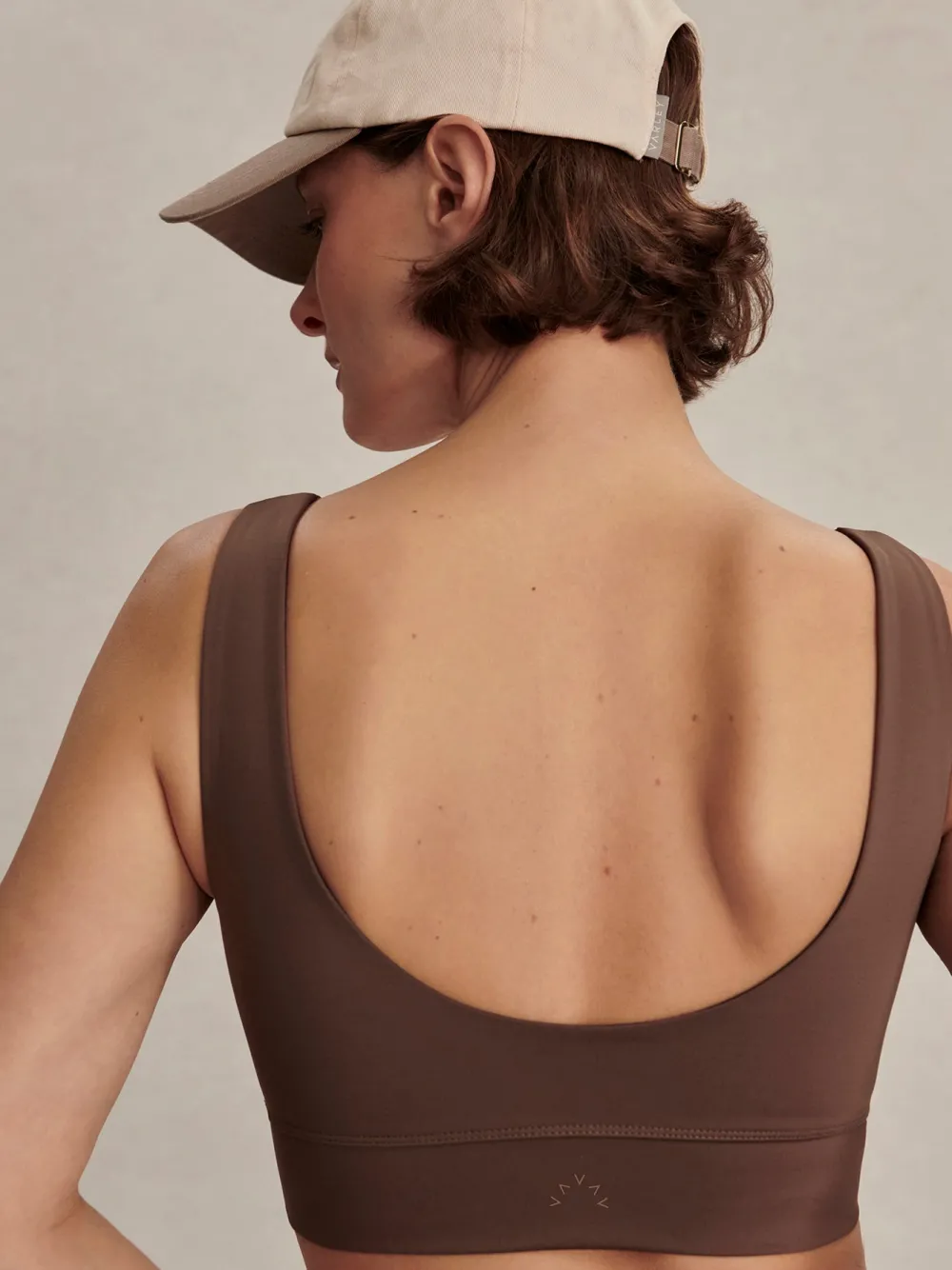 Outlet VARLEY01 Varley Assure Cori Bra - Coffee Quartz