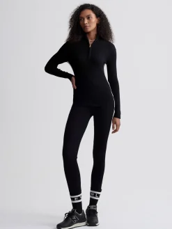 Best VARLEY01 Varley Demi 2.0 Half Zip Knit - Black