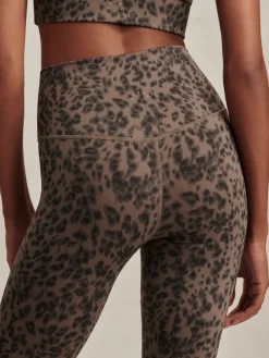 Outlet VARLEY01 Varley Freesoft High Rise Legging 25 - Brown Contrast Cheetah
