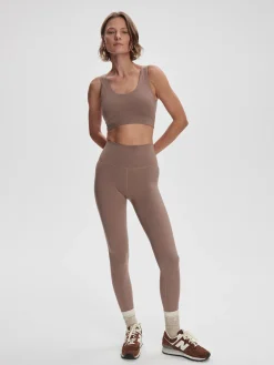Clearance VARLEY01 Varley Freesoft High Rise Legging 27 - Deep Taupe