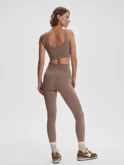 Clearance VARLEY01 Varley Freesoft High Rise Legging 27 - Deep Taupe