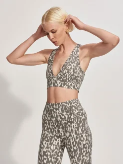 Best VARLEY01 Varley Move Walsh Bra - Roasted Cashew Brushed Spot