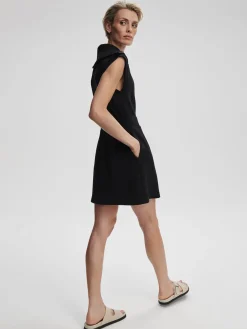 Outlet VARLEY01 Varley Rebecca Zip Through Dress - Black
