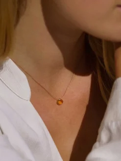 Discount WANDER01 Wanderlust Life Fine Cord Necklace - Citrine