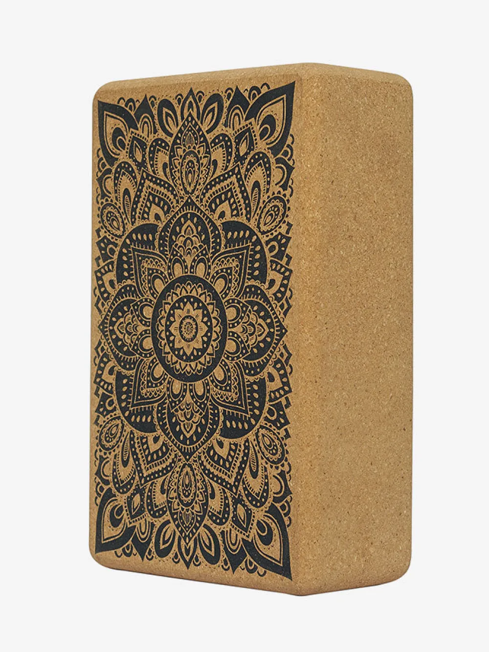 Outlet YDLAB01 Yoga Design Lab Cork Brick - Mandala Black
