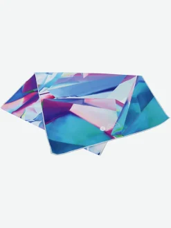 YDLAB01 Yoga Design Lab Yoga Mat Towel - Crystal