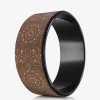 Clearance YDLAB01 Yoga Design Lab Yoga Wheel - Mandala Black