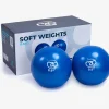 Clearance YOGAMA02 Yoga-Mad Pair of Soft Pilates Weights - 0.5kg