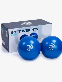 Clearance YOGAMA02 Yoga-Mad Pair of Soft Pilates Weights - 0.5kg
