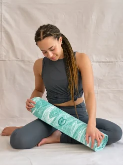 New CAUCHO01 Yogamatters Aqua Evolve Yoga Mat