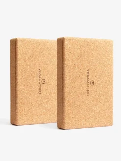 Online Yogamatters Cork Block Pair