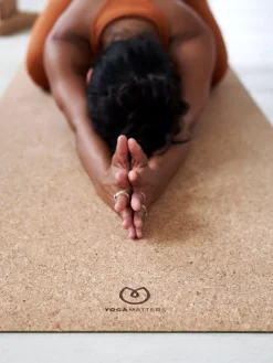 DIVER01 Yogamatters Eco Cork Yoga Mat - Green - Box of 6