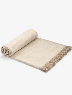 Clearance LOYALE01 Yogamatters Hemp & Organic Cotton Yoga Blanket - Natural