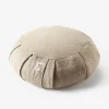 Discount LOYALE01 Yogamatters Hemp Buckwheat Zafu Meditation Cushion - Natural