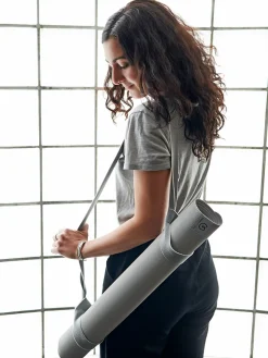 New LOYALE01 Yogamatters Organic Cotton Chambray Yoga Mat Strap