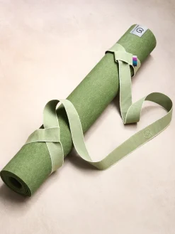 New LOYALE01 Yogamatters Organic Cotton Chambray Yoga Mat Strap