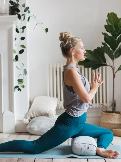 Sale LOYALE01 Yogamatters Organic Cotton Small Rectangular Buckwheat Bolster
