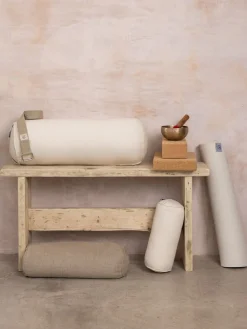 New LOYALE01 Yogamatters Organic Cotton Chambray Mini Buckwheat Bolster