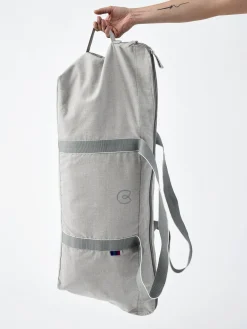 LOYALE01 Yogamatters Organic Cotton Carry All Kit Bag - Grey Ice