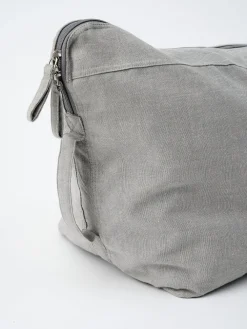 LOYALE01 Yogamatters Organic Cotton Carry All Kit Bag - Grey Ice