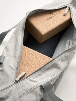 LOYALE01 Yogamatters Organic Cotton Carry All Kit Bag - Grey Ice