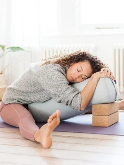 Best LOYALE01 Yogamatters Organic Cotton Chambray Buckwheat Bolster - Box of 4