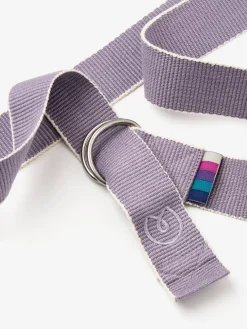 Clearance LOYALE01 Yogamatters Organic Cotton Chambray D-ring Yoga Belt